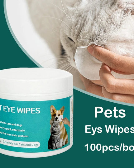 Pet Cleaning Products Eye Wipes To Remove Tear Marks Cleaning Wet Tissues Cat Wiping Eyes Removing Tear Marks And Cleaning Pet