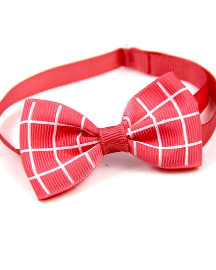 Plaid Pet Tie Cat Dog Scarf Accessories Pet Accessories