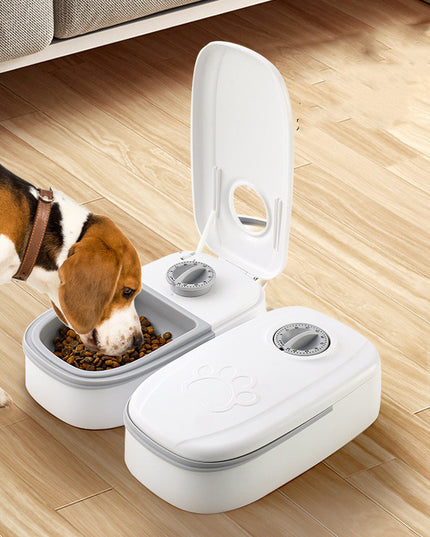 Automatic Pet Feeder Smart Food Dispenser For Cats Dogs Timer Stainless Steel Bowl Auto Dog Cat Pet Feeding Pets Supplies